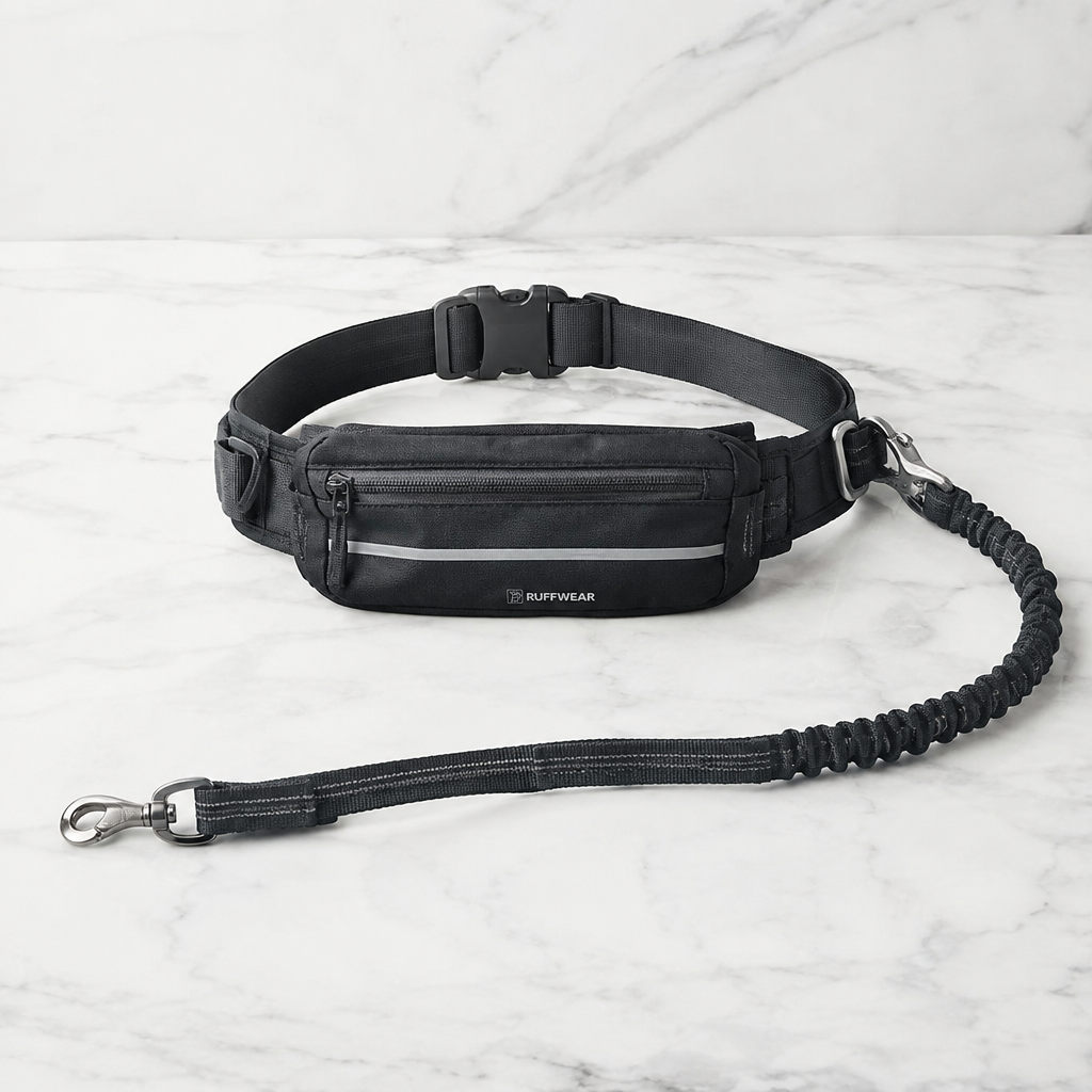 Hands-Free Dog Walking Leash with Waist Pouch