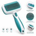 Self-Cleaning Undercoat De-Shedding Grooming Brush