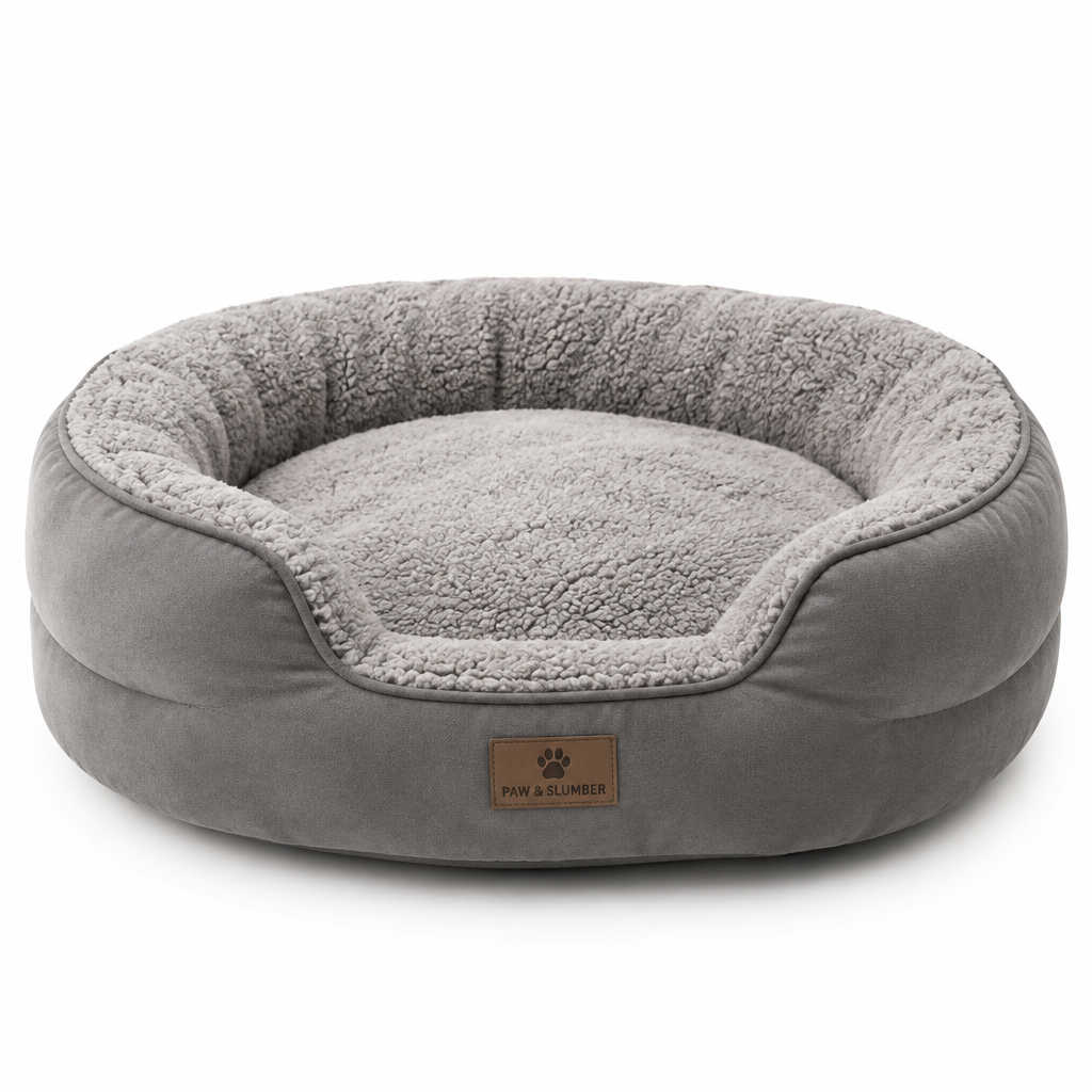 Orthopedic Calming Memory Foam Dog Bed