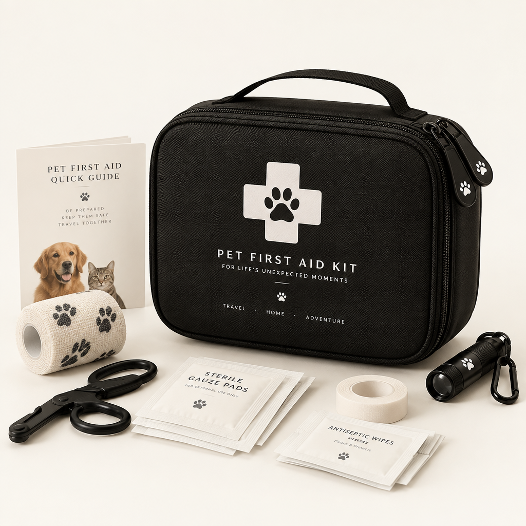 Pet First Aid Kit with Emergency Travel Pouch