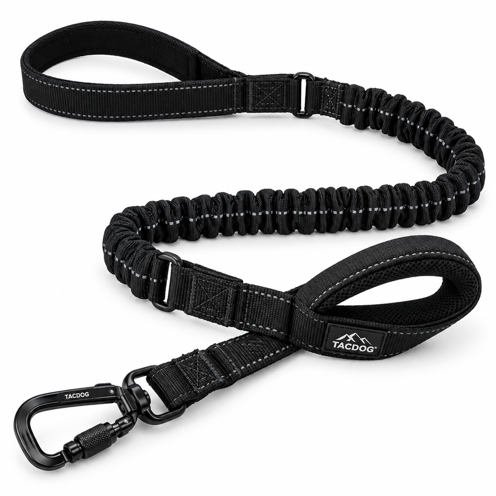 Heavy-Duty Tactical Bungee Leash with Traffic Handle